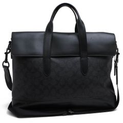 COACHメンズビジネスバッグゴッサム ポートフォリオ シグネチャー