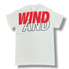 参考上代6,380円 未使用品 WIND AND SEA ロゴプリントTシャツ 半袖カットソー ウィンダンシー WDS-CS-29 ホワイト S 2014A1のサムネイル