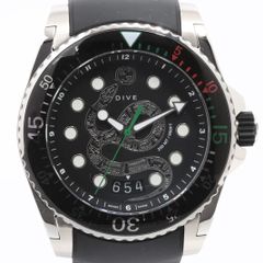 GUCCI 腕時計 スネーク ゴールド YA136219 グッチ DIVE - メルカリ