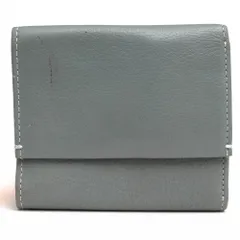 土屋鞄／TSUCHIYA-KABAN 財布 ウォレット レディース 女性 女性用 レザー 革 本革 グレー 灰色  CU1426 Clarte クラルテ プティットパース コンパクトウォレット 三つ折り 小銭入れあり シボ革 シュリンクレザーのサムネイル