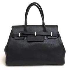 ナガタニ／NAGATANI バッグ ハンドバッグ 鞄 トートバッグ レディース 女性 女性用 レザー 革 本革 ブラック 黒  シボ革 シュリンクレザー フォーマルバッグ 冠婚葬祭のサムネイル