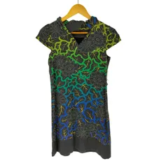 ヴィヴィアンタム VIVIENNE TAM Vネック 花 ワンピース レディース ONE SIZE のサムネイル