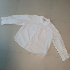 yori ホワイト 長袖シャツ リボンデザイン 36サイズ | Mercari