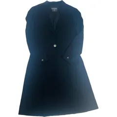 CHANEL シャネル 97P ロングコート P07229 ブラック ウール100％ レディース 【中古】 12603K389のサムネイル