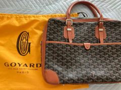 GOYARD ゴヤール ディプロマット レッド レディース ビジネスバッグ 美