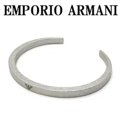 エンポリオ アルマーニ EMPORIO ARMANI EGS3039040 ブレスレット バングル アクセサリー おしゃれ メンズ シルバーのサムネイル