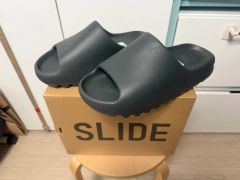 新品 27.5cm アディダス イージー スライド ダークオニキス 納品書付き 