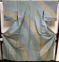 美品 半幅帯 異国情緒溢れる 優美に咲き誇る更紗 化繊 長尺420cm 創作 
