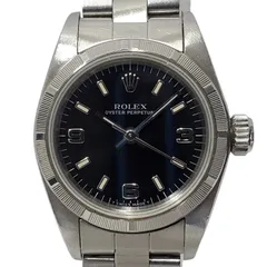 ROLEX ロレックス オイスターパーペチュアル 67230 腕時計 レディース 自動巻き ブラック文字盤 動作品 【中古】 32606R53のサムネイル