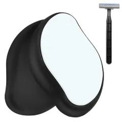 Homgaty脱毛器無痛こするだけ脱毛擦るだけだつもうき脱毛器クリスタルヘアイレイザーレディースメンズ角質除去男女兼用物理脱毛小型軽量家庭用コンパクトお手入れ簡単家庭用出張旅行…のサムネイル