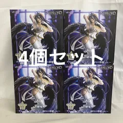 未開封 オーバーロード T-most アルベド 純白の悪魔 フィギュア 4個セット SF6956 c107