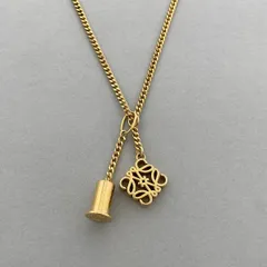 LOEWE ロエベ パーソナライゼーション アナグラム ネックレス N691420X02 8130 レディース メタル ゴールド 中古のサムネイル