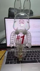 BE@RBRICK #1 クリアブリック 400+100のサムネイル