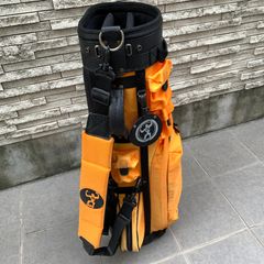 レア 中古品 VDAY GOLF オレンジ キャディゴルフバッグ - メルカリ