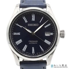 SEIKO Presage 6R27-00M0・自動巻き時計 ブルー文字盤・中古 - メルカリ