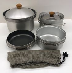 キャンプ ベアボーンズ 食器 ポット ケース 8点セット - メルカリ