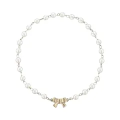 ＜MAGUFIT＞ マグネットブレスレット リボン×パール AAB0451-GD（ゴールド）のサムネイル