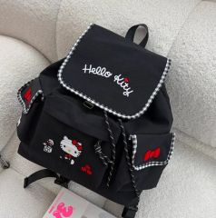 アイラブハローキティ I love Hello Kitty ブラックリュック - メルカリ