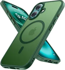 Miracase iphone 16 ケース【Magsafe対応・MIL米軍規格】あいふおん16ケース 6.1インチ、 耐衝撃iphone16 ケース、傷防止、落下耐性、指紋防止、黄ばみ防止、ストラップホール付き、薄くて肌に優しいデザイン、金属ボタン