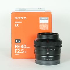 SONY FE 40mm F2.5 G SEL40F25G Eマウントレンズ - メルカリ