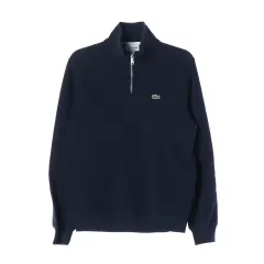 LACOSTE 24FW クラシックフィット ハーフジップアップ コットン スウェットのサムネイル