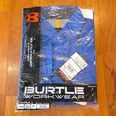 未使用！BURTLE バートル ワークジャケット／ 3L ブルー 青 作業着 新品のサムネイル