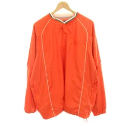 パーリーゲイツ PEARLY GATES 2WAY プルオーバーブルゾン ゴルフウェア 長袖 ナイロン 裏地メッシュ 5 オレンジ 053-121305 /HNのサムネイル