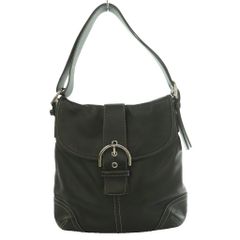 COACH 黒 レザー ハンドバッグ COACH コーチ ハンドバッグ トートバッグ ブラック レザー 9544 - メルカリ