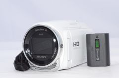 SONY Steady Shot HDR-PJ670 ビデオカメラ ホワイト - メルカリ