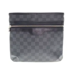 【中古】LOUIS VUITTON ルイ・ヴィトン N58028 トマス ダミエ・グラフィット ショルダーバッグ レディース メンズ バッグ ブラック ブランドのサムネイル