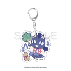 【予約】【新品】どこでもいっしょ おばけといっしょ アクリルキーホルダー クロ【正規品】のサムネイル
