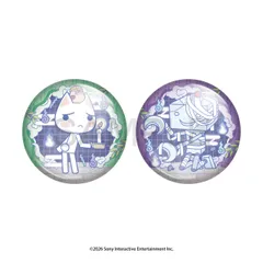 【予約】【新品】どこでもいっしょ おばけといっしょ 缶バッジセット トロ 肝試しver.＆スズキ【正規品】のサムネイル