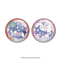 【予約】【新品】どこでもいっしょ おばけといっしょ 缶バッジセット クロ＆ジュン【正規品】のサムネイル