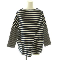 Oblada オブラダ CINCH シンチガンジーボーダーロングスリーブTシャツ