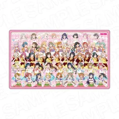 【予約】【新品】ラブライブ！ シリーズ ラバーデスクマット Cafe party ver.【正規品】のサムネイル