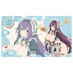 【予約】【新品】シノビマスター 閃乱カグラ NEW LINK 描き下ろしラバーマット 紫 ミルキーメイド【正規品】のサムネイル