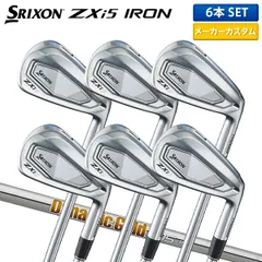 カスタムスペック ダンロップ スリクソン ZXi5 アイアンセット 6本組(5-P) ダイナミックゴールド105 スチールシャフトのサムネイル