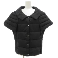 ローブ・ディ・カッパ Robe di Kappa ダウンジャケット XL 黒 ブラック 無地 半袖 /NX ■ECF005のサムネイル