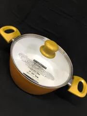 ショップジャパン CERAFIT genius セラフィット 両手鍋 22㎝ 未使用保管品のサムネイル