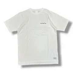 未使用品 WIND AND SEA ロゴプリントTシャツ 半袖カットソー ウィンダンシー ホワイト S 2019A1のサムネイル