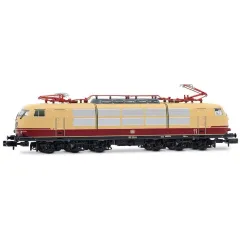 【新品】鉄道模型 1/160 DB、electric locomotive class 103、long bodyshell、black chassis、ep. IV、with DCC Sound Decoder [HN2641S]