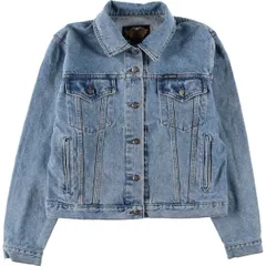 古着 00年代 ハーレーダビッドソン Harley-Davidson バックロゴ デニムジャケット Gジャン カナダ製 レディースS相当/eaa650829のサムネイル