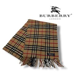 Burberrys】マフラー ノバチェック ラムウール 英国製 【A257】 - メルカリ
