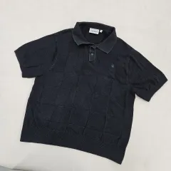 XS カーハート WIP レディース ブラック チェッカーボード 半袖ニット カラーTシャツ 0617Yのサムネイル