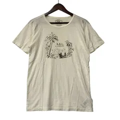 【中古品】 RRL ダブルアールエル TROPICAL PRINT JERSEY T-SHIRT トロピカル プリント ジャージー Tシャツ 半袖 【145-260618-as-09-izu】のサムネイル