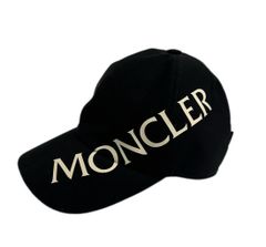 MONCLER ロゴ ベースボール キャップ ホワイト - メルカリ