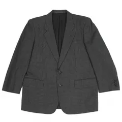 コムデギャルソンオムCOMME des GARCONS HOMME ウール千鳥柄ジャケット グレーS