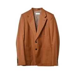 DRIES VAN NOTEN Lovat ストライプ ウール セットアップ  ジャケット パンツのサムネイル