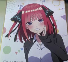 五等分の花嫁 色紙 映画 描き下ろしイラストミニ色紙 制服ver. コンプ