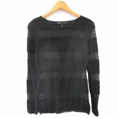 ビーシービージーマックスアズリア BCBGMAXAZRIA 総レース カットソー 長袖 ティアード S ブラック 黒 /KT7 ■ECD005のサムネイル